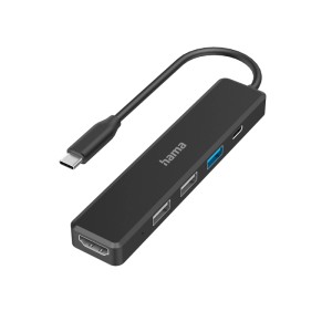 Hama USB-C-Hub Multiport 5 Ports 3 x USB-A 1 x USB-C 1 x HDMI
