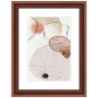 Bilderrahmen H390, 30x45 cm, braun, Landhausstil, aus Massivholz. Ideal für Fotos und Kunstdrucke.