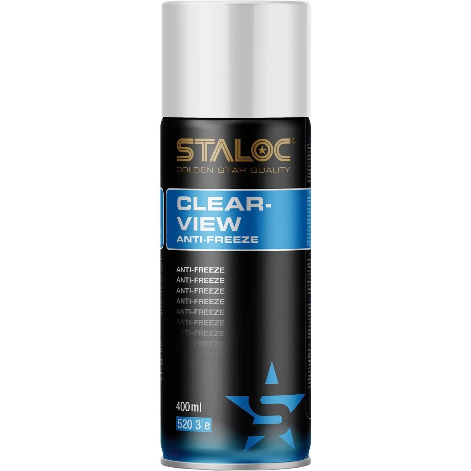 Staloc Scheiben Enteiser Sq-728 Enteiserspray für eine Klare Sicht 400 ml