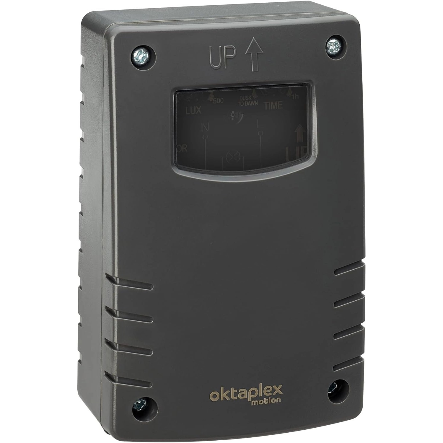 Oktaplex Bela Dämmerungsschalter Außen IP65 Anthrazit 230V