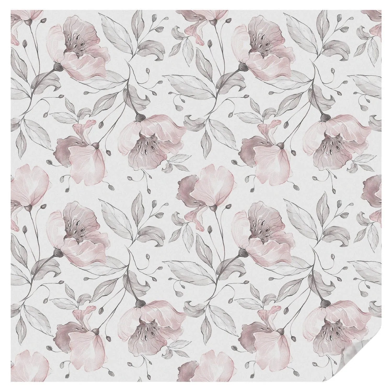 Tulup Buntglasfolie Rosenblätter Fensterfolie Buntglas 100x100 cm Schwarzwe günstig online kaufen