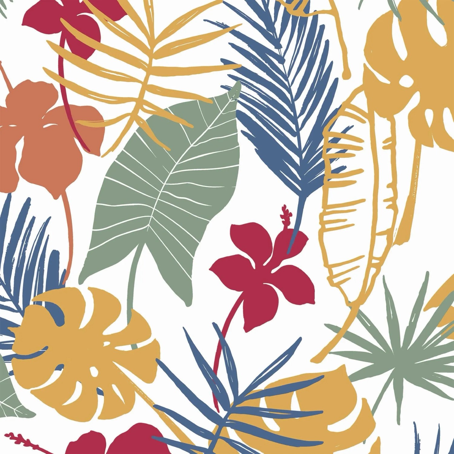 PPD Serviette Kristina Multicolor ca. 17,5x17,5cm
