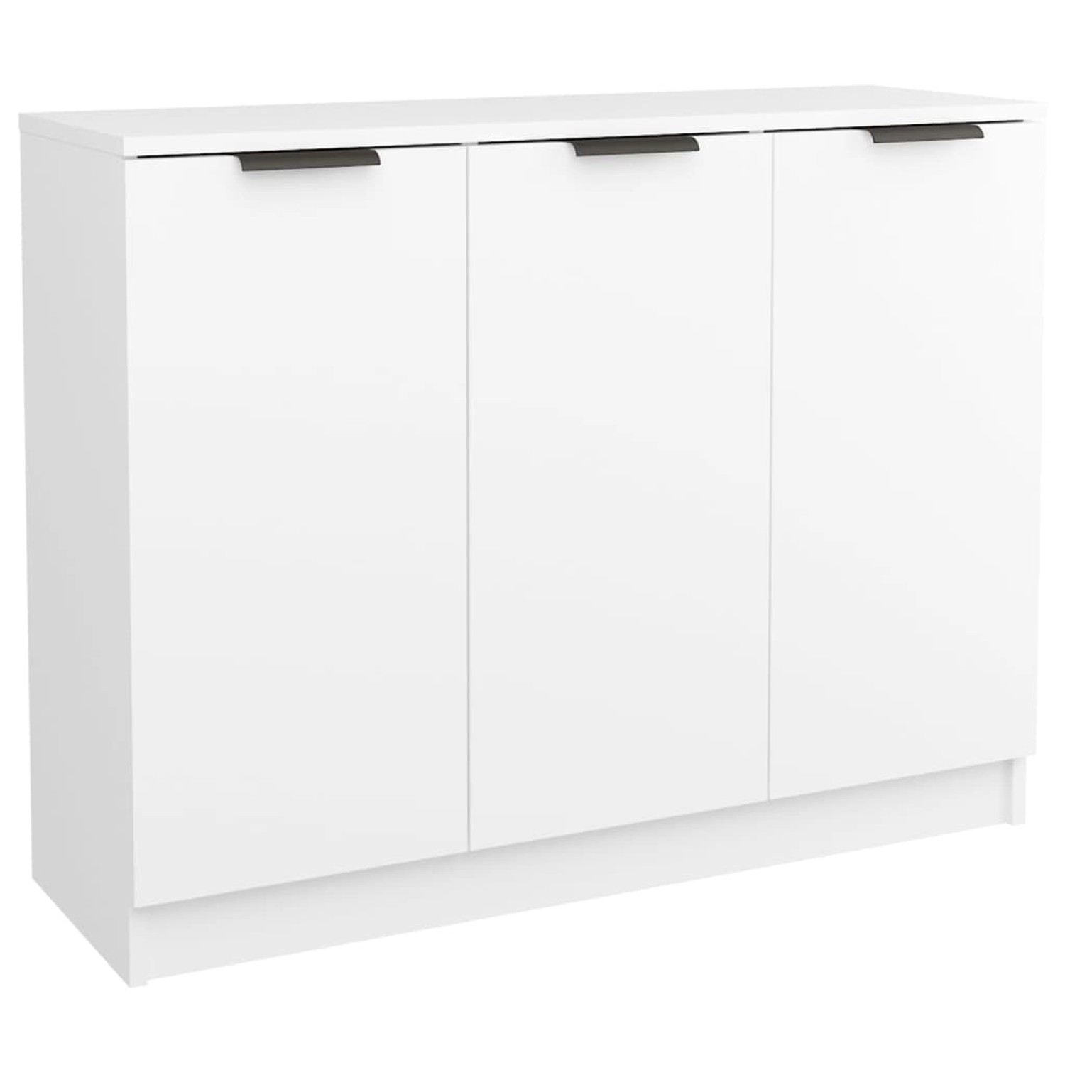 vidaXL Sideboard Weiß 90,5x30x70 cm Holzwerkstoff 811187 günstig online kaufen