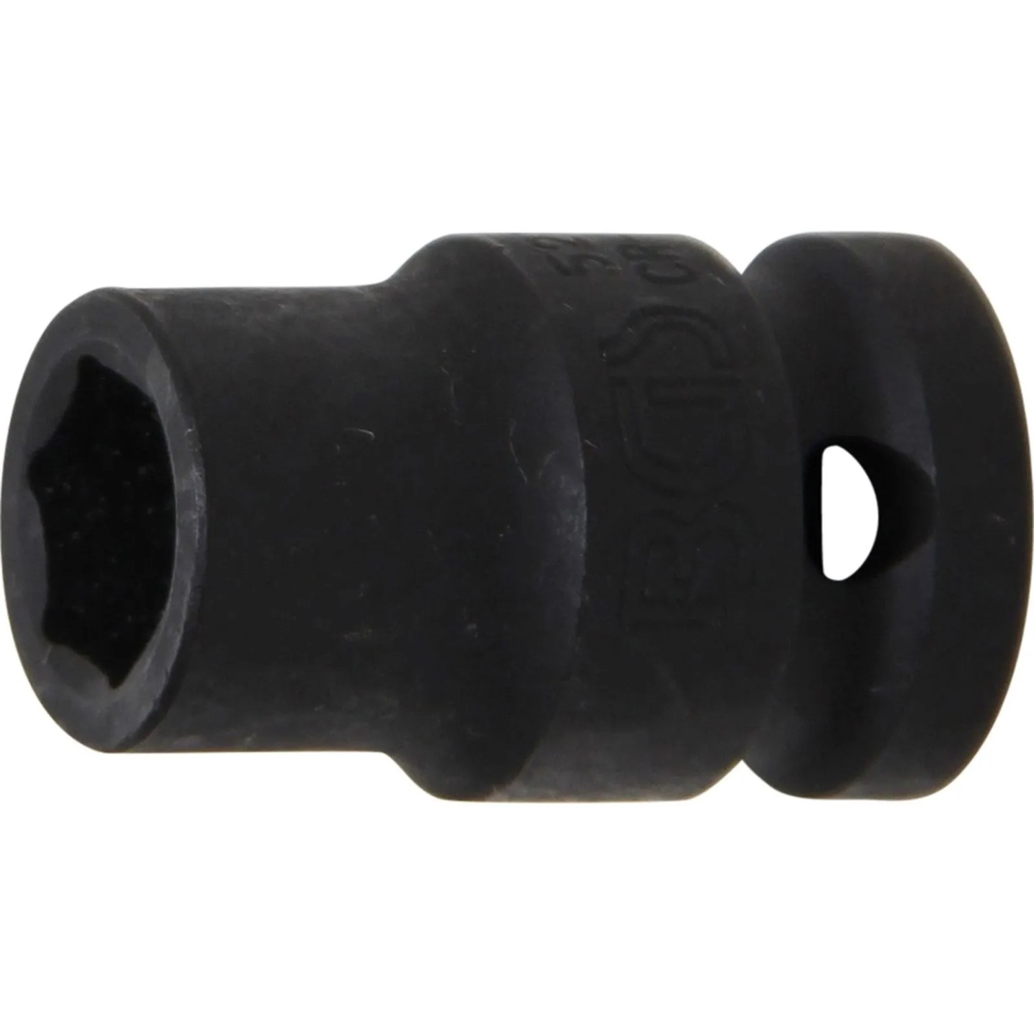 BGS Kraft Steckschlüssel Einsatz Sechskant Antrieb Innenvierkant 12 5 Mm  1 2 Zoll  SW 12 Mm 5212