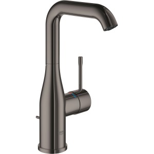 Grohe Essence Waschtischarmatur L-Size in Hard Graphite für Waschtische.