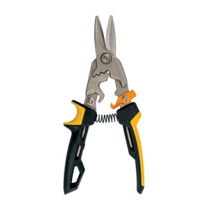 Fiskars Blechschere PowerGear Gerader Schnitt