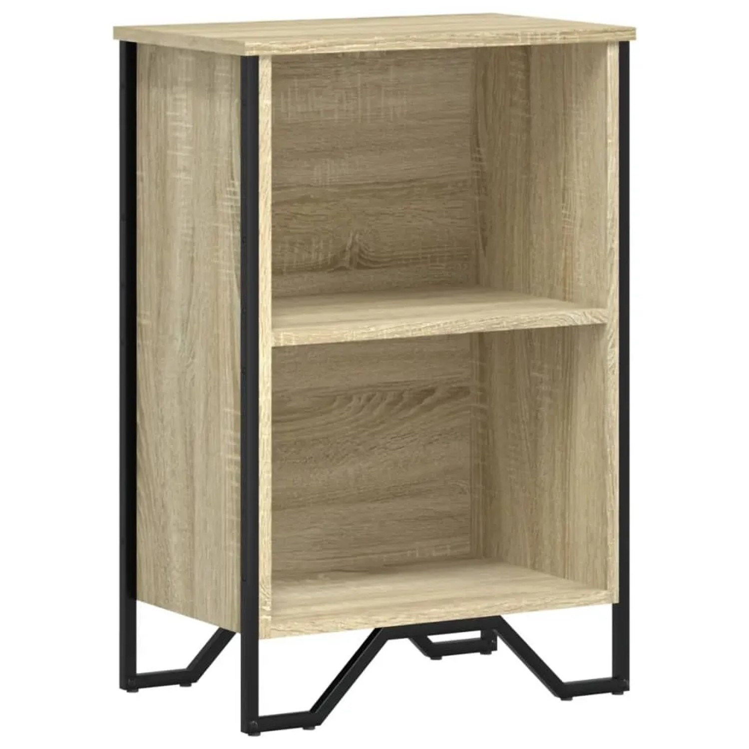 vidaXL Bücherregal Sonoma-Eiche 50x31x74,5 cm Holzwerkstoff 848600 günstig online kaufen