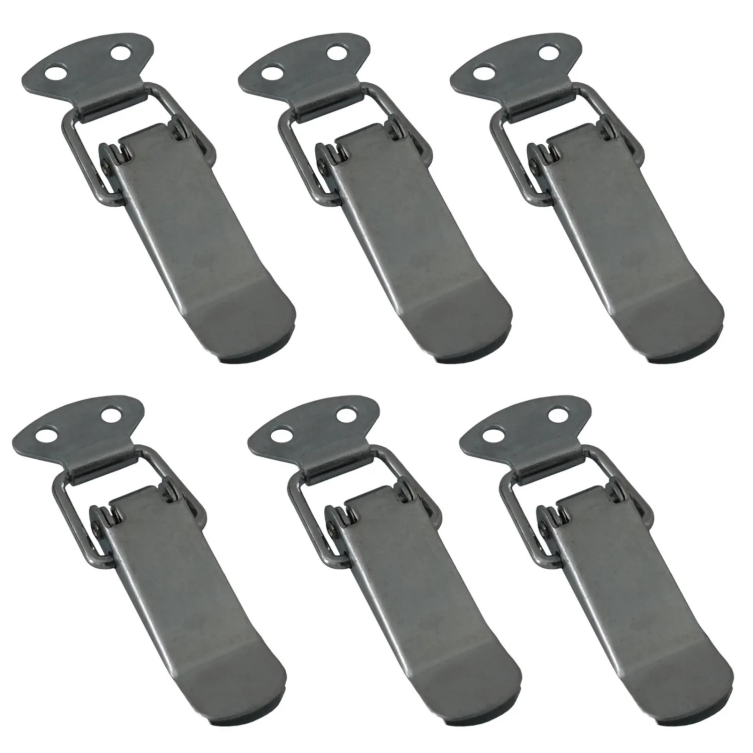 SOTECH 6 Stück Spannverschluss LATCH Verzinkt Kniehebelspanner