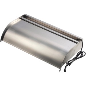 Ubbink Nevada LED Wasserfall 60 cm aus Inox Stahl für Teichdeko, mit Trafo und 35 LEDs.