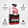 Galamio Blumenerde torffrei 40l Sack. Weißer Beutel mit roter Blume, Marienkäfer-Logo. Für vitale Pflanzen, Nährstoffe, stabile Struktur.