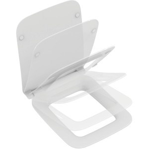 Ideal Standard WC-Sitz Strada II, Weiß, mit Softclosing und Sandwich-Design.