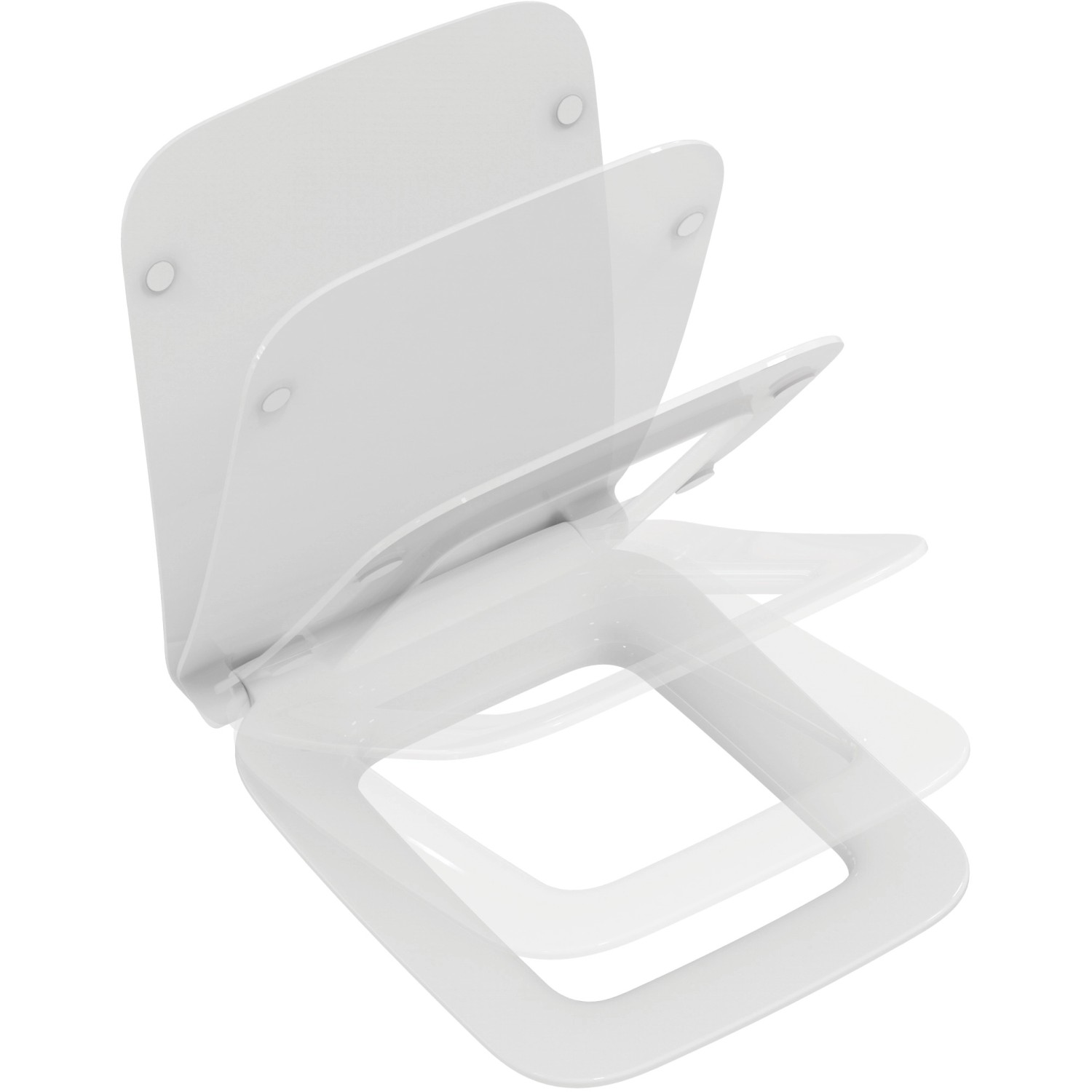 Ideal Standard WC-Sitz Strada II mit Softclosing Sandwich Weiß