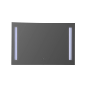 Sanotechnik LED-Spiegel, 90x60 cm, mit indirekter Beleuchtung für Badezimmer.