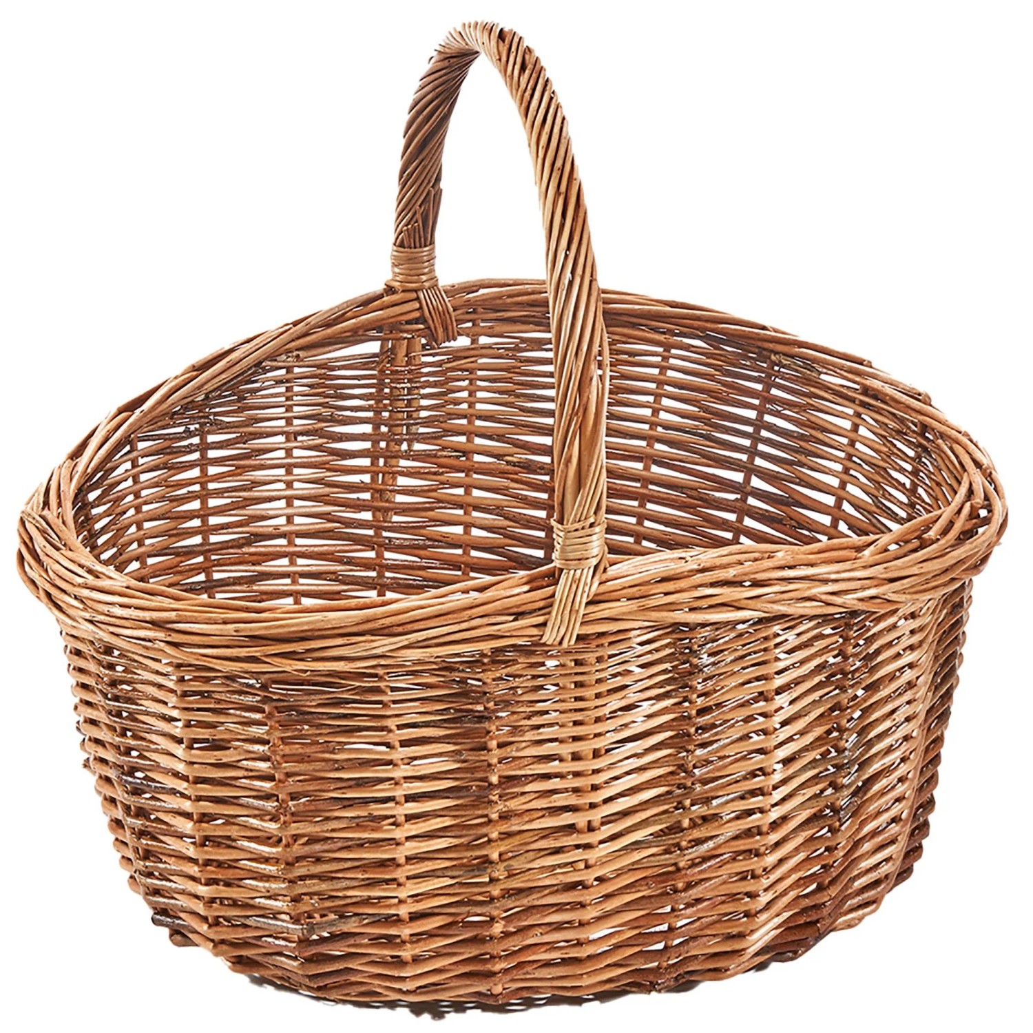 Image of Kobolo Einkaufskorb Geflochtener Weidenkorb LILLY