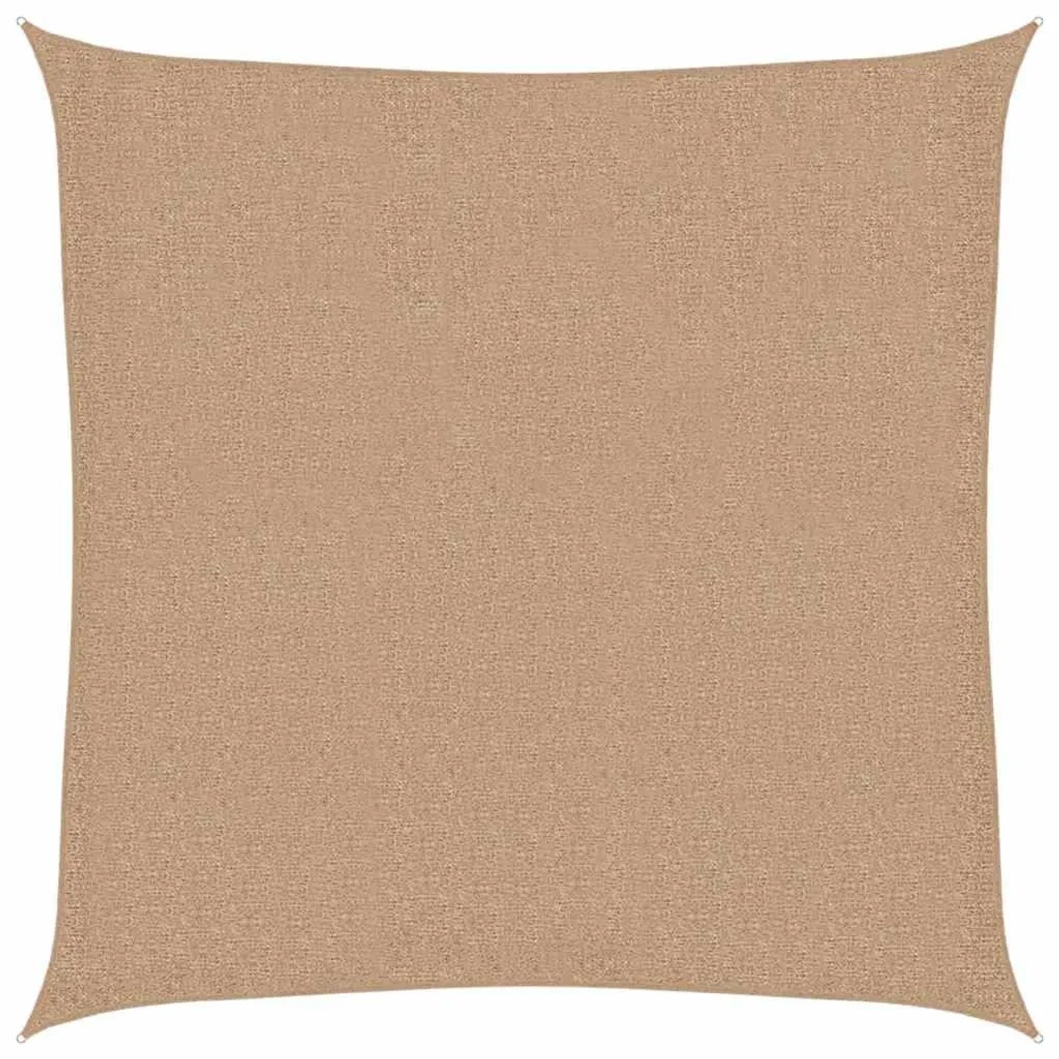vidaXL Sonnensegel 160 g/m² Taupe 2x2 m HDPE 311382