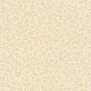 Beige Vliestapete mit Leopardenmuster in Bronze und Creme-Weiß. Dekorative Tapete für Wohnräume.