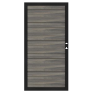 Osmo Tor Cube Multi-Fence Silbergrau, 89x178cm, für Sichtschutzzaun-Systeme. BPC Material, UV-beständig.