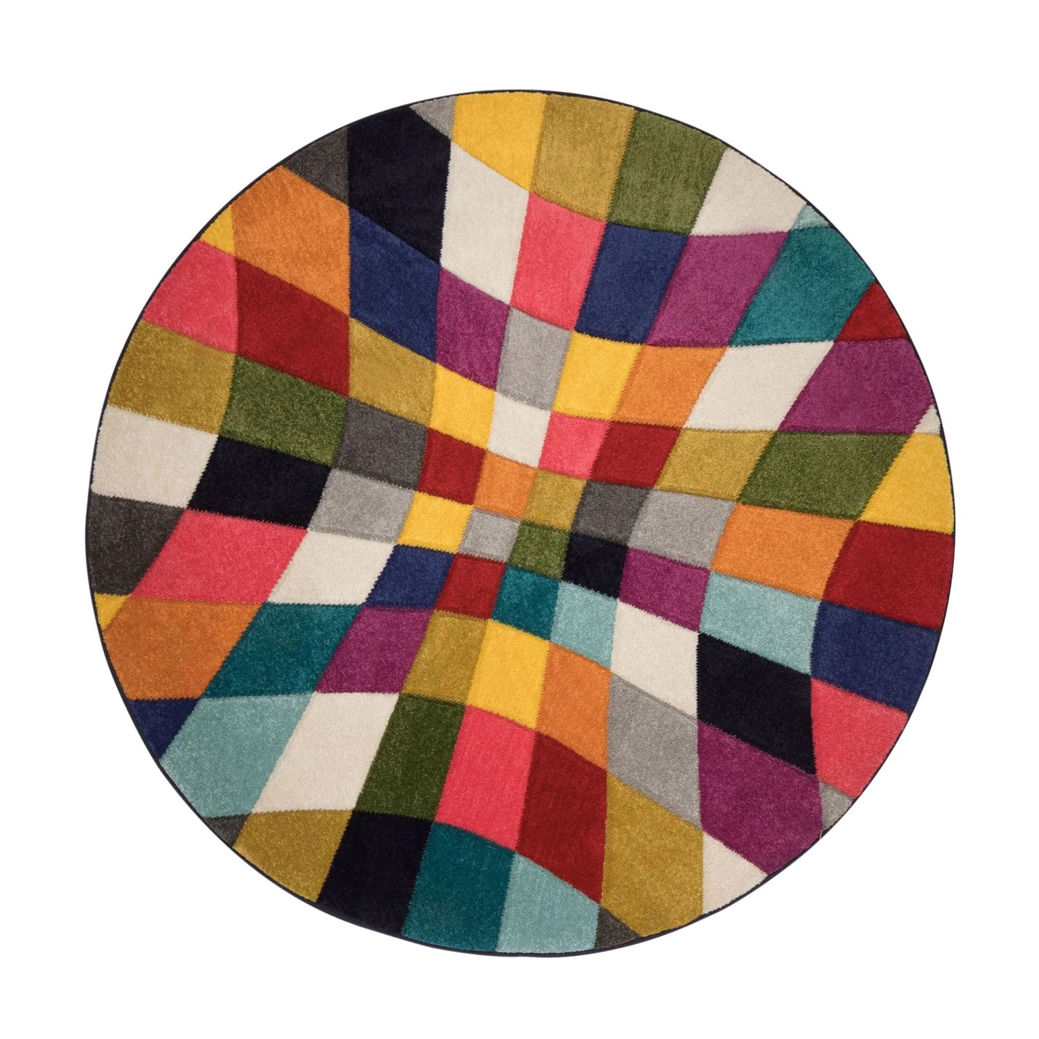 Flair Rugs Kinderteppich Rhumba Ø 160 cm Mehrfarbig