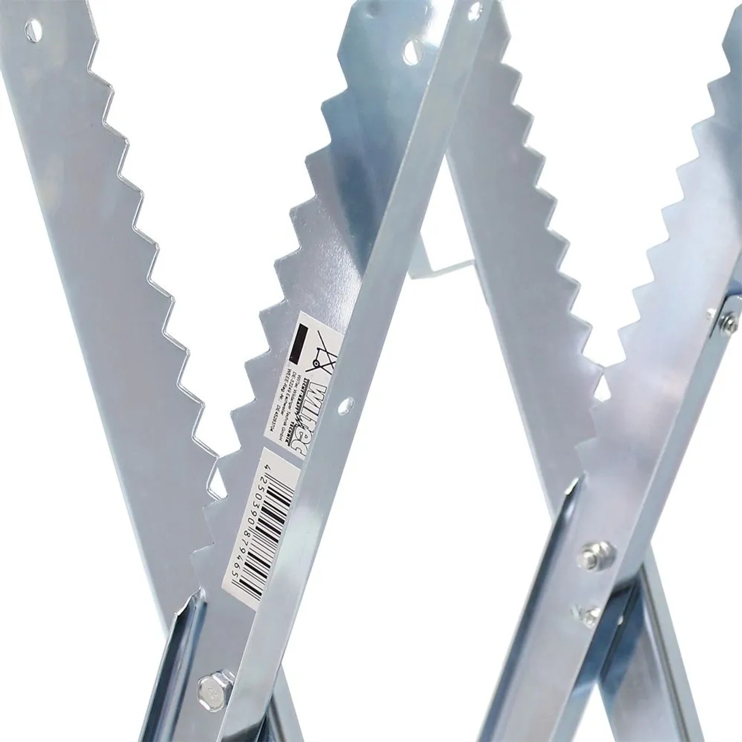 Wiltec Sägebock Klappbar 4 Stammhalter Verzinkt Holzsägebock Sägehilfe Zahnung_4