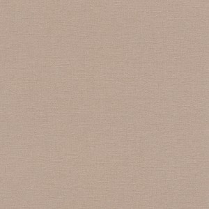 Rasch Vliestapete Salsa Uni Braun mit feiner Textilstruktur.