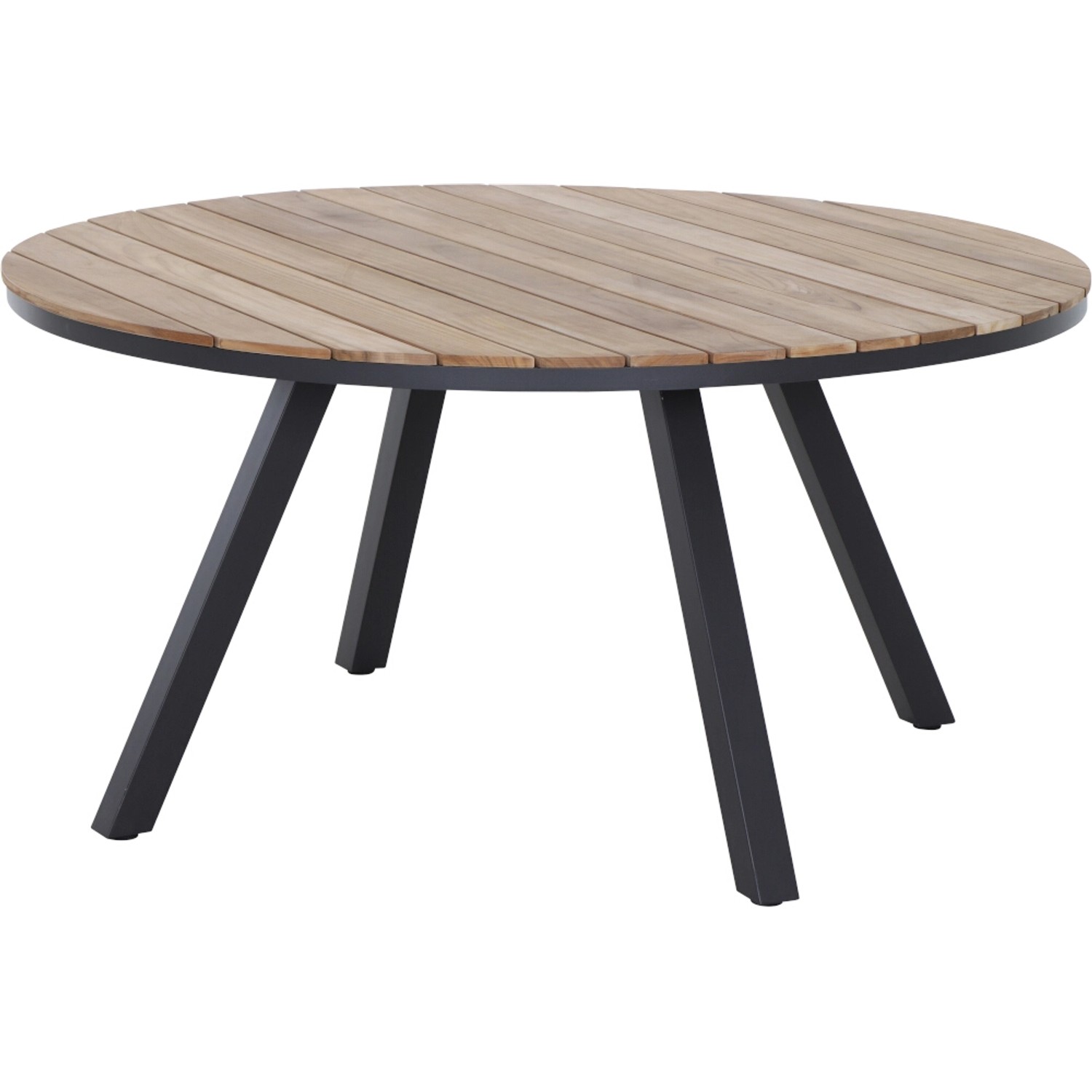 Siena Garden Tisch Zurigo Ø 150 cm x 75 cm Anthrazit Matt FSC®