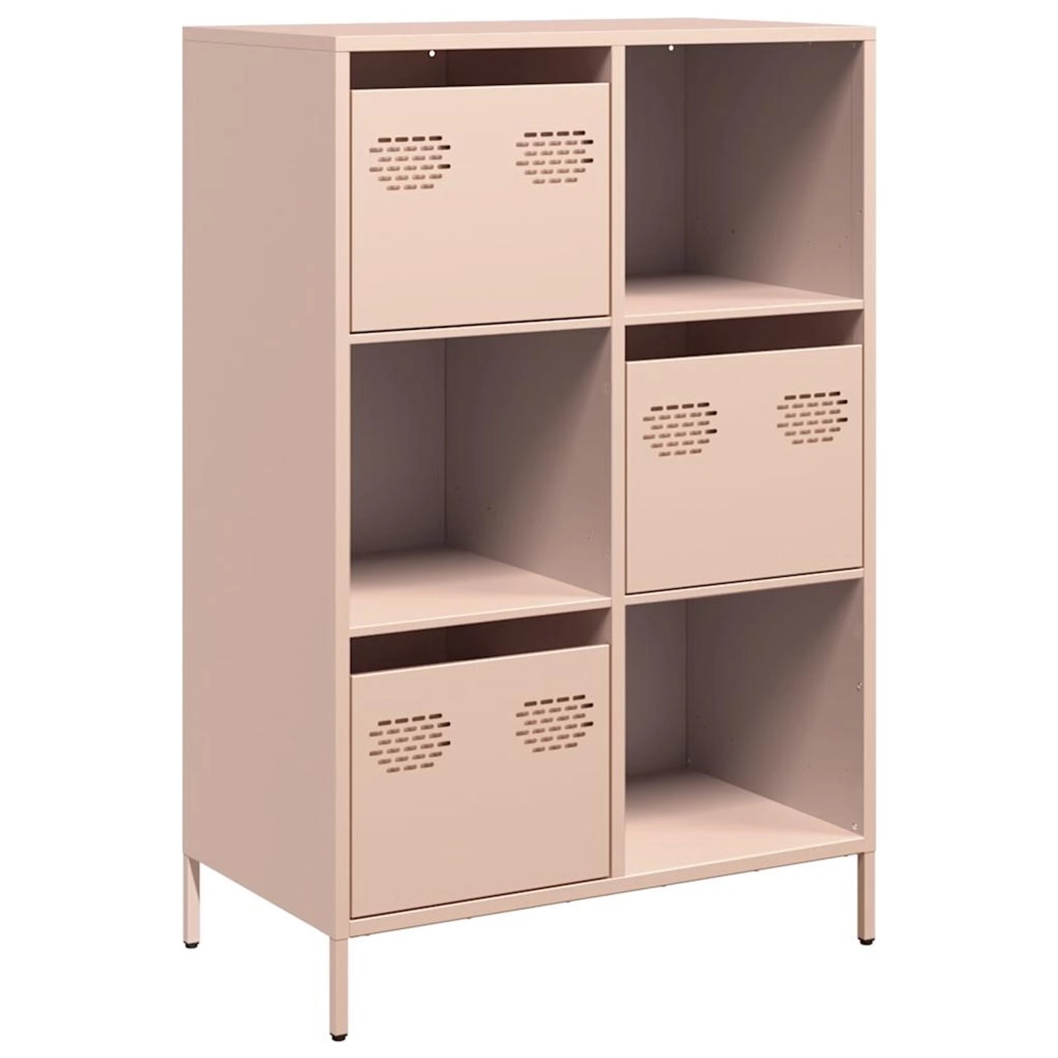 vidaXL Highboard Rosa 68x39x103,5 cm Stahl 851407 günstig online kaufen