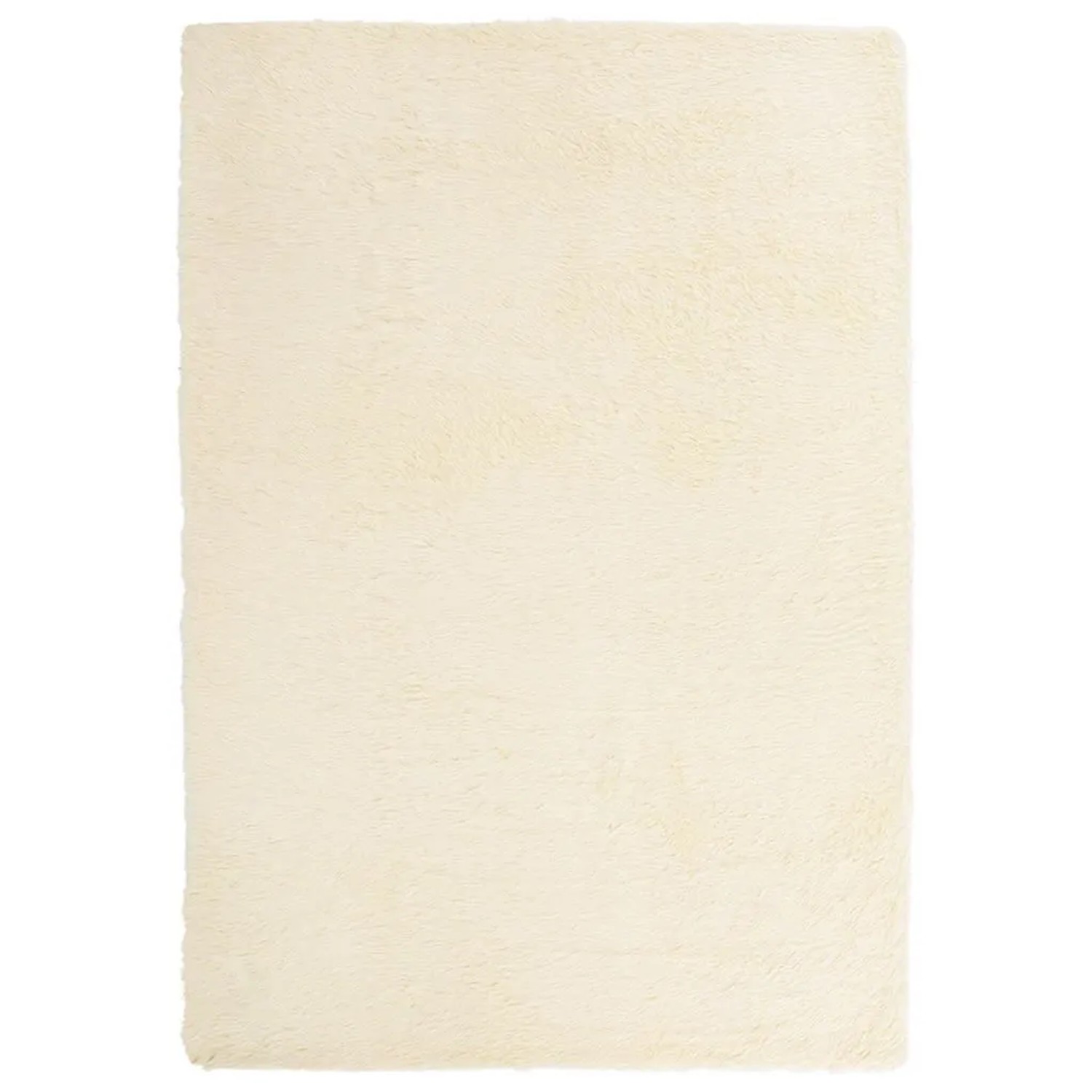 vidaXL Teppich Shaggy Hochflor NAVARRA Creme 160x230 cm Polyester 4102839 günstig online kaufen