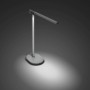 Dunkelgraue Philips LED-Tischleuchte Sword mit USB-Ladefunktion und verstellbarem Licht.