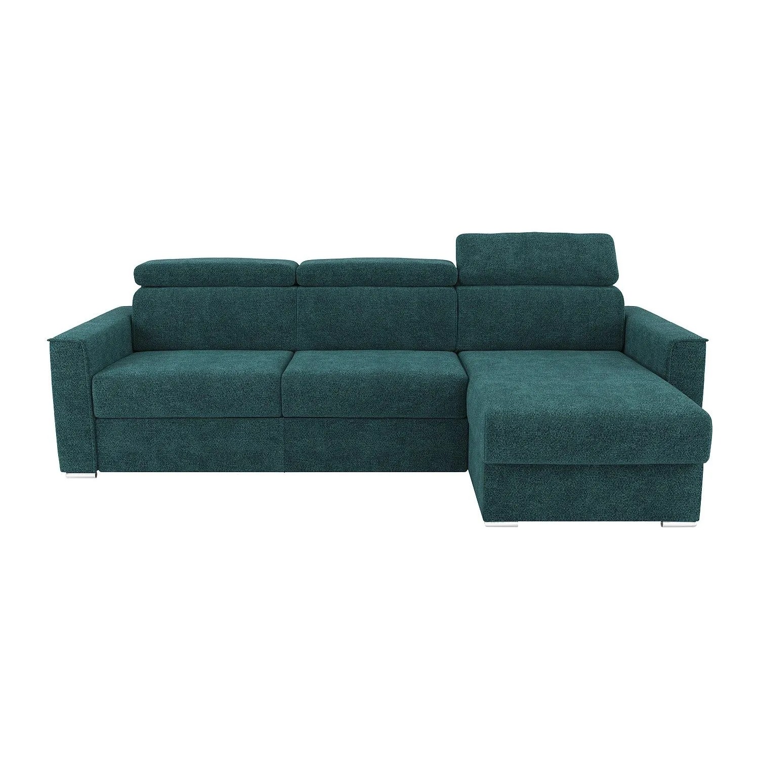 Vente-unique Schlafsofa Vizir Blaugrün 302 cm