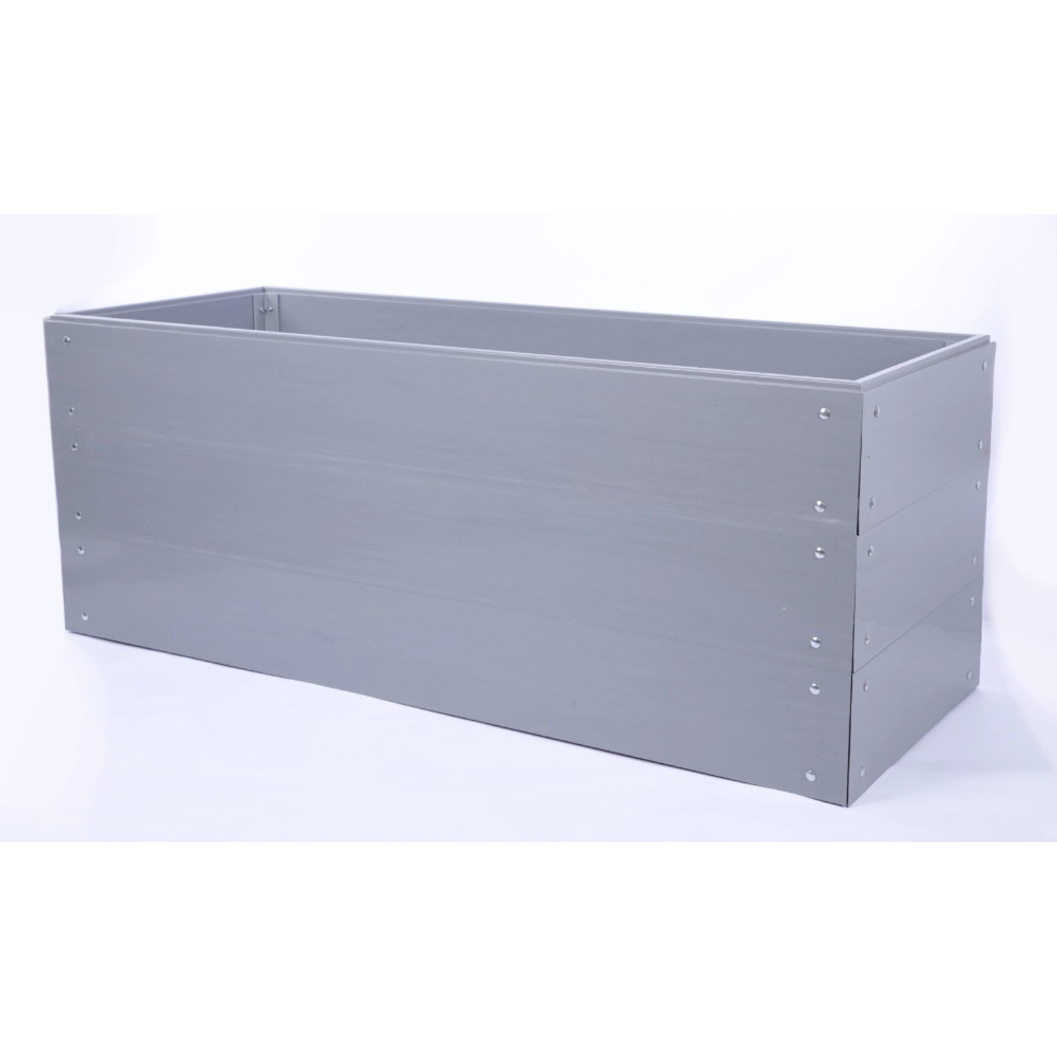PROREGAL Hochbeete Growline Plast HxBxT 61x160x100cm 3 Ebenen Grau günstig online kaufen