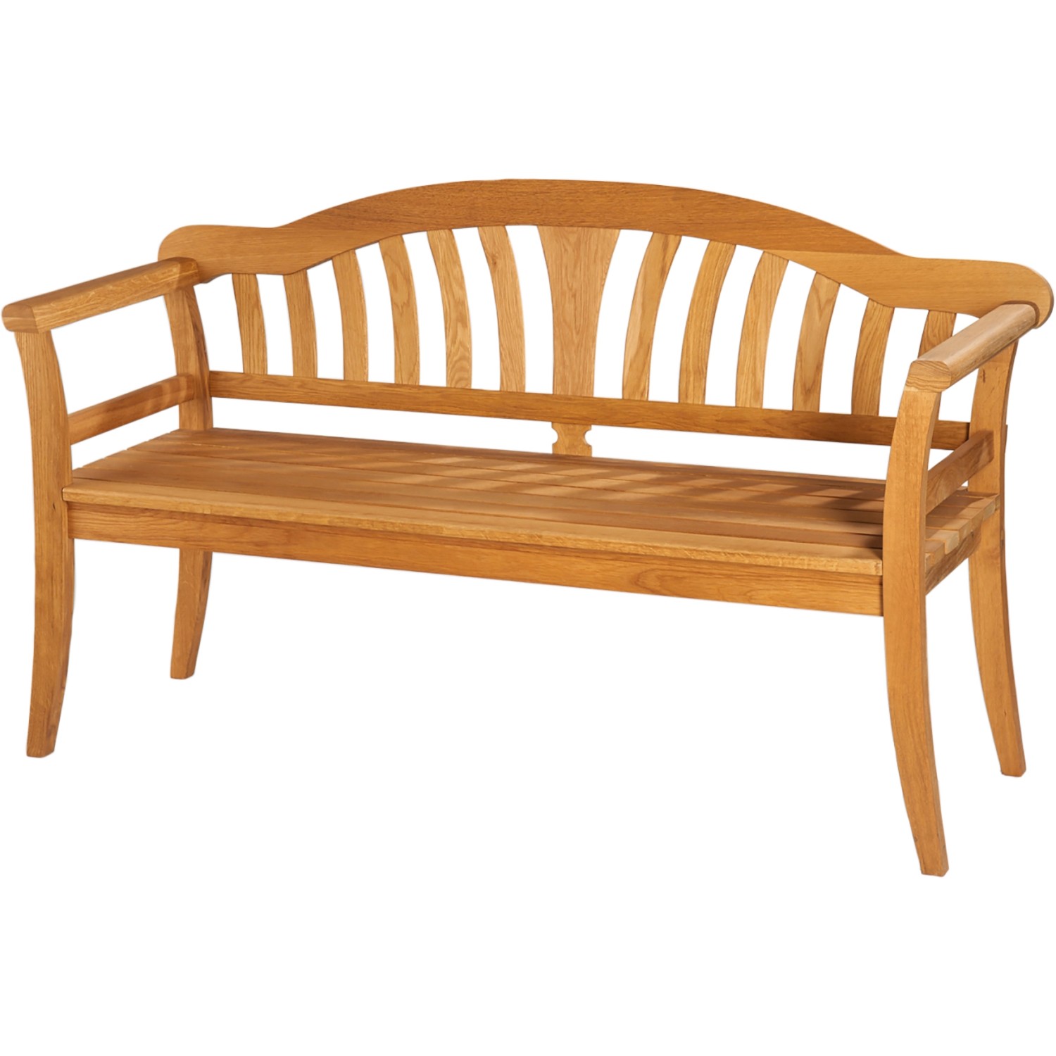 Wilk Landhausbank Rügen Eiche 3-Sitzer 88 cm x 156 cm x 54 cm Honigbraun FSC®