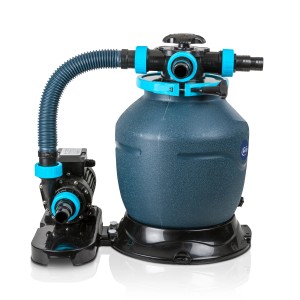 Gre Sandfilteranlage Ø 320 mm, schwarzer Monoblock für Aufstellpools ohne Sand.