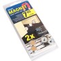Tifler Türmagnete zum Einbohren, 2er Set. Magnetische Türschnapper für Möbel und mehr.