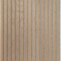 Akustikpaneel Eiche/Filz grau, 60x120cm, 2er Set, zur Wand- und Deckenverkleidung.