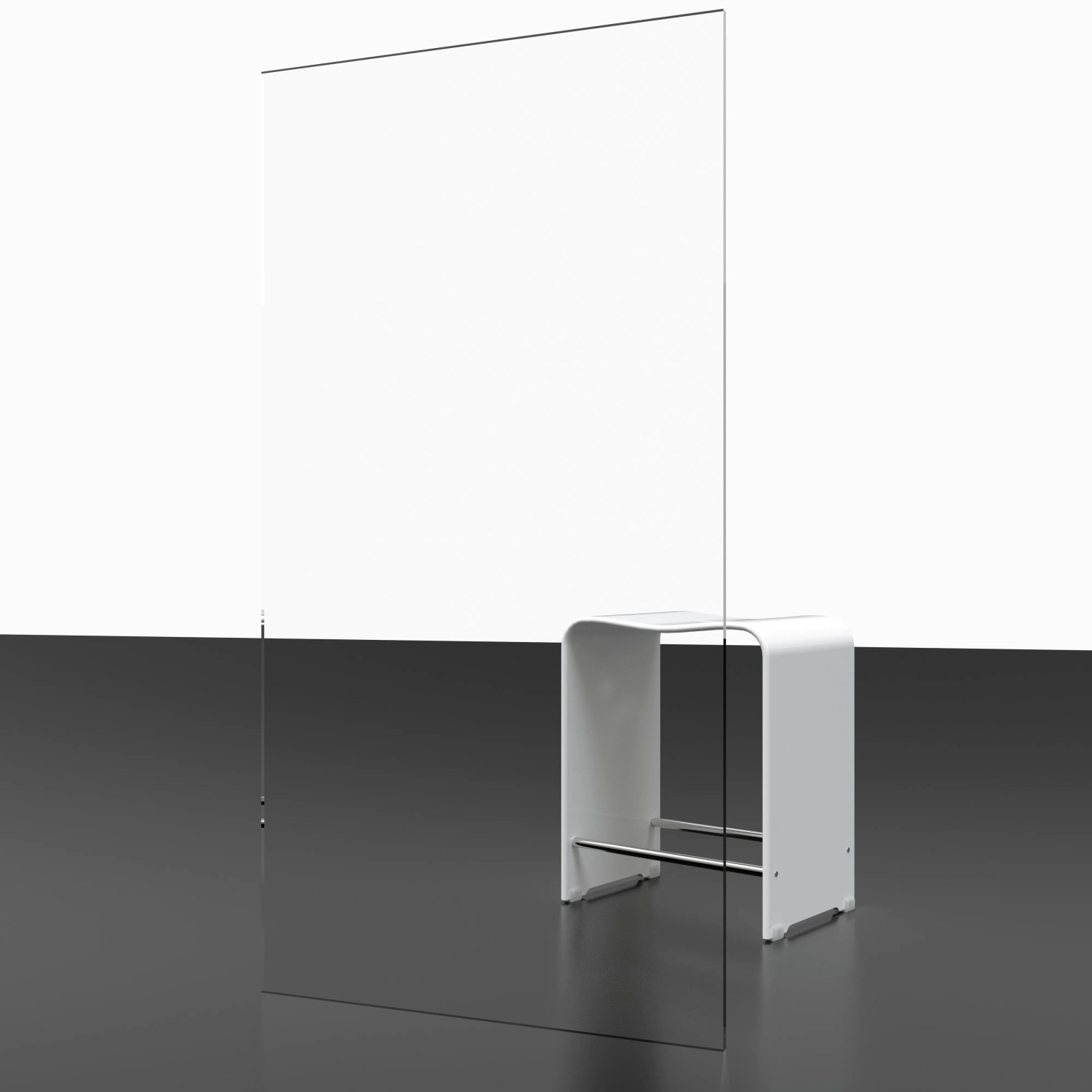 Schulte ExpressPlus Drehfalttür Eckeinstieg, 200x100 cm, Mattschwarz. Duschtür aus Glas.