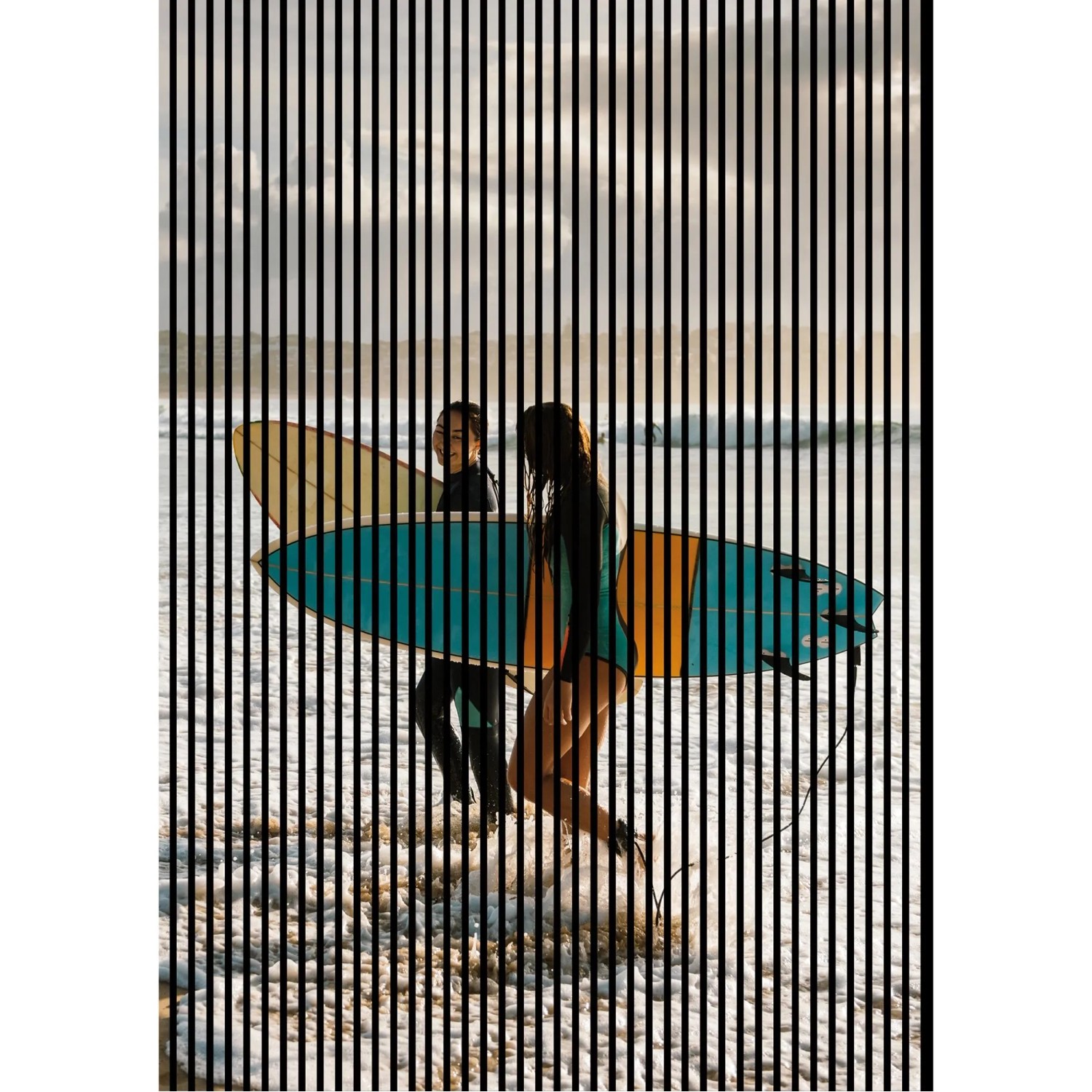 FN Acustico Akustikplatte Surf 1 PET u. MDF Foliert 1.693 x 19 x 2.400 mm