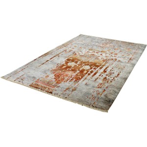 Moderner Teppich Obsession My Laos 453 Terra, 80x150 cm, mit detailreichem, orientalischem Muster.