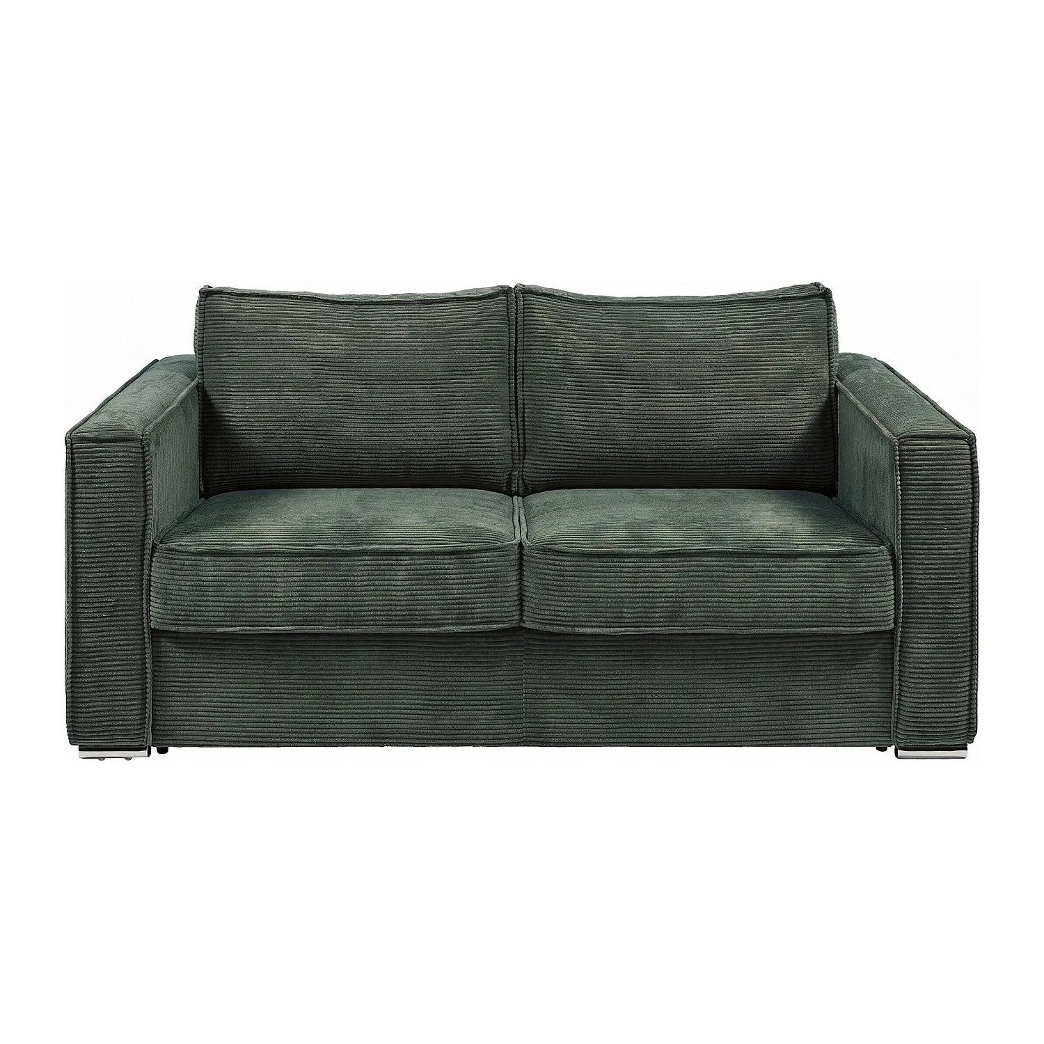 Vente-unique Schlafsofa Loreto Tannengrün 202 cm