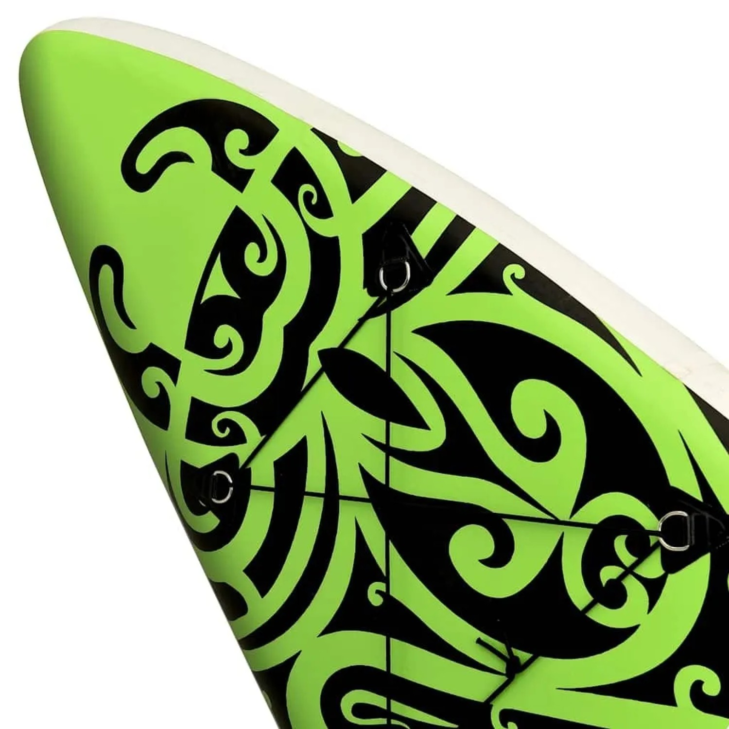 vidaXL Aufblasbares Stand Up Paddle Board Set 305x76x15 cm Grün 92740_9