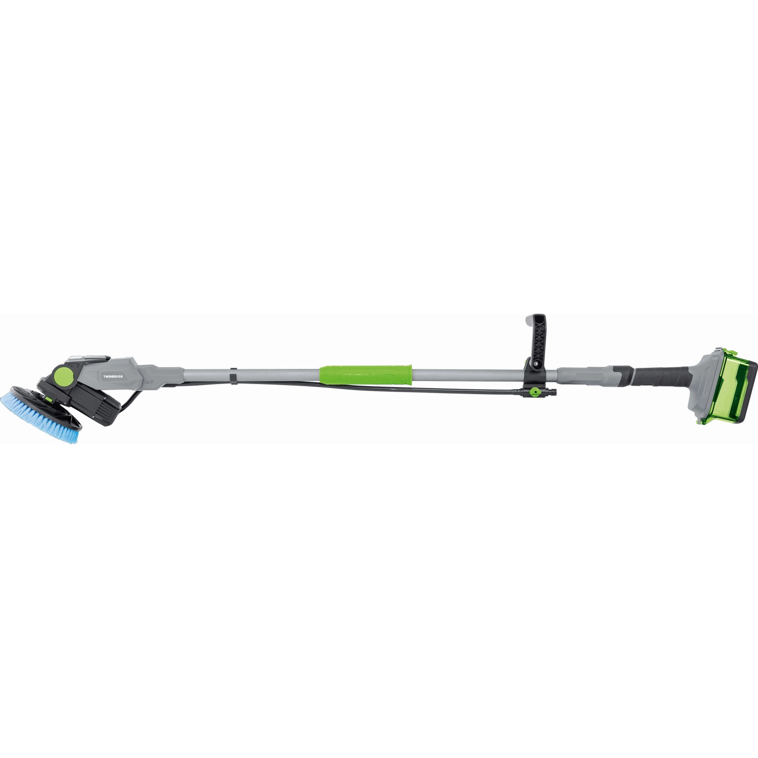 Akku-Reinigungsbürste Twin Brush mit Akku-Starterset, Flächenreiniger für Terrasse & Co.