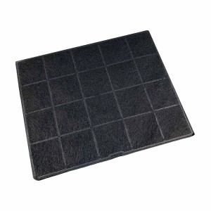 AIR2GO Premium Aktivkohlefilter ECFB01/AFFCAF16 für Dunstabzugshauben, graue Filtermatte.