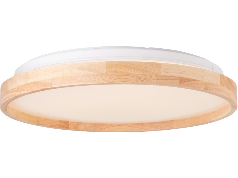 Holz-Weiß LED-Deckenleuchte 39 bei Alson FSC® kaufen Brilliant cm OBI