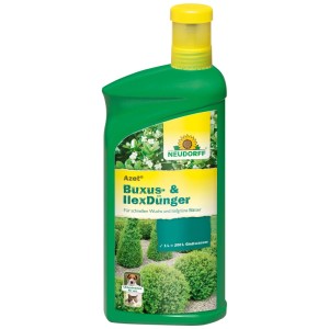 Neudorff Azet Buxus- & Ilex-Dünger Flüssig 1 l für schnelles Wachstum und tiefgrüne Blätter.