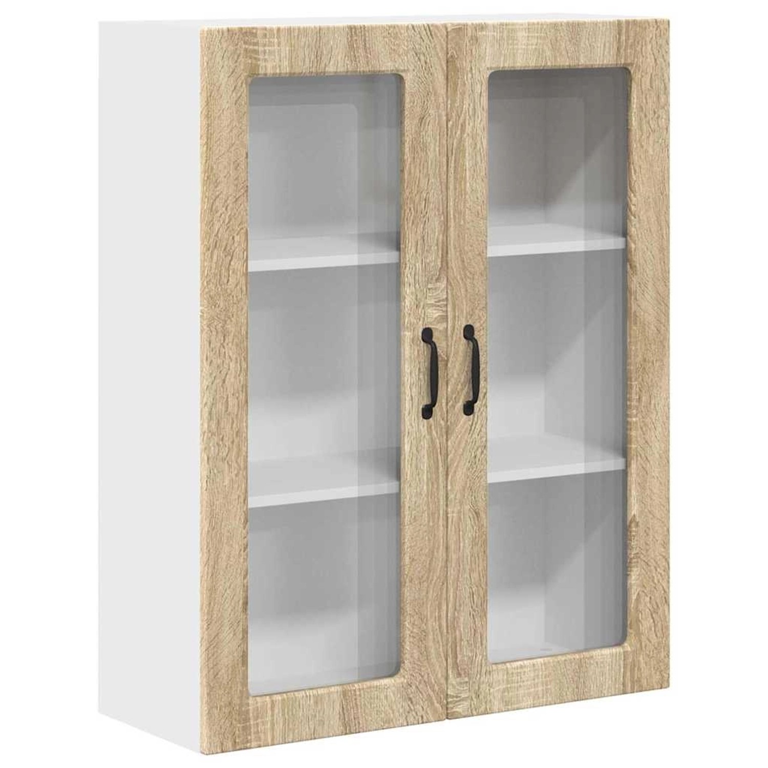 vidaXL Küchenwandschrank Sonoma-Eiche 80 x 31 x 100 cm Holzwerkstoff 885507 günstig online kaufen