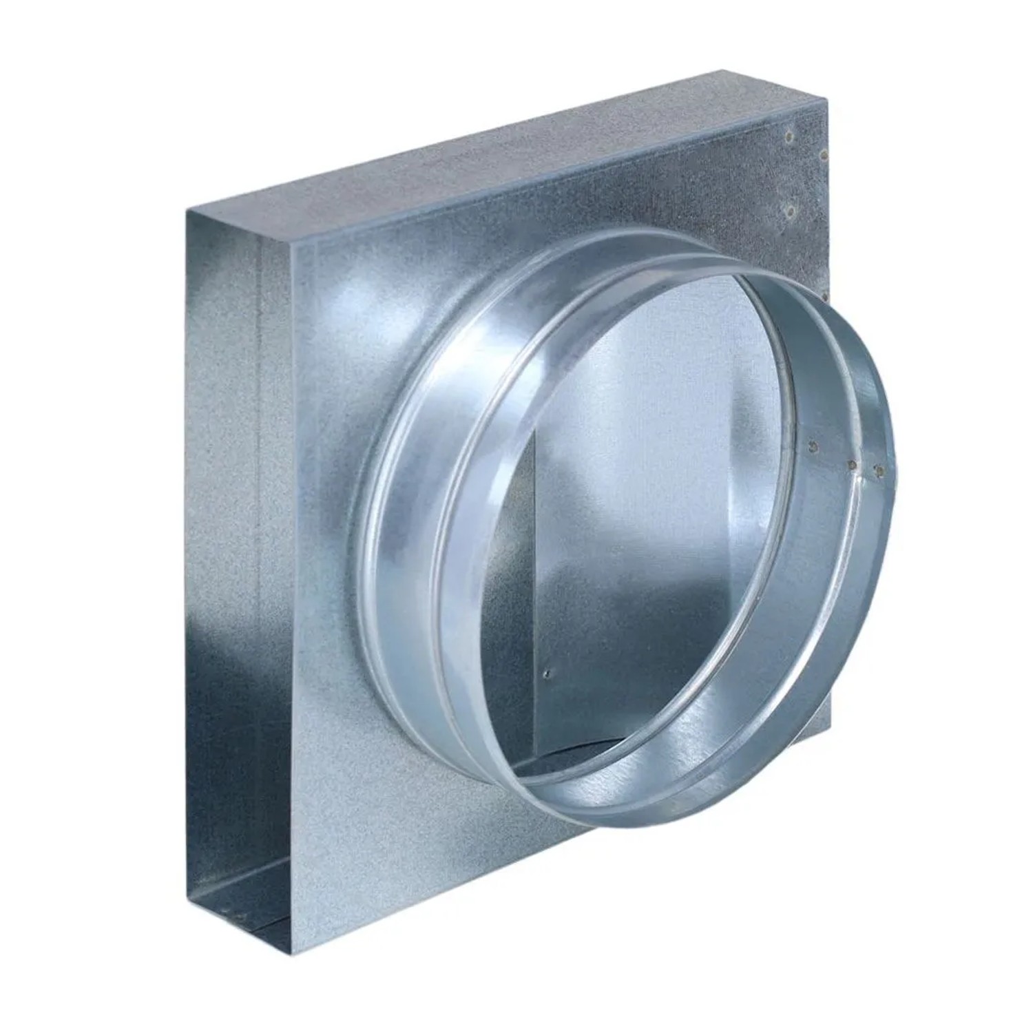 Subtiel Flachkanal Übergang 90° 250 x 50 mm Auf Ø 200 mm