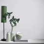 Graue Erismann Vliestapete ELLE Decoration 2 Uni mit feiner Struktur.