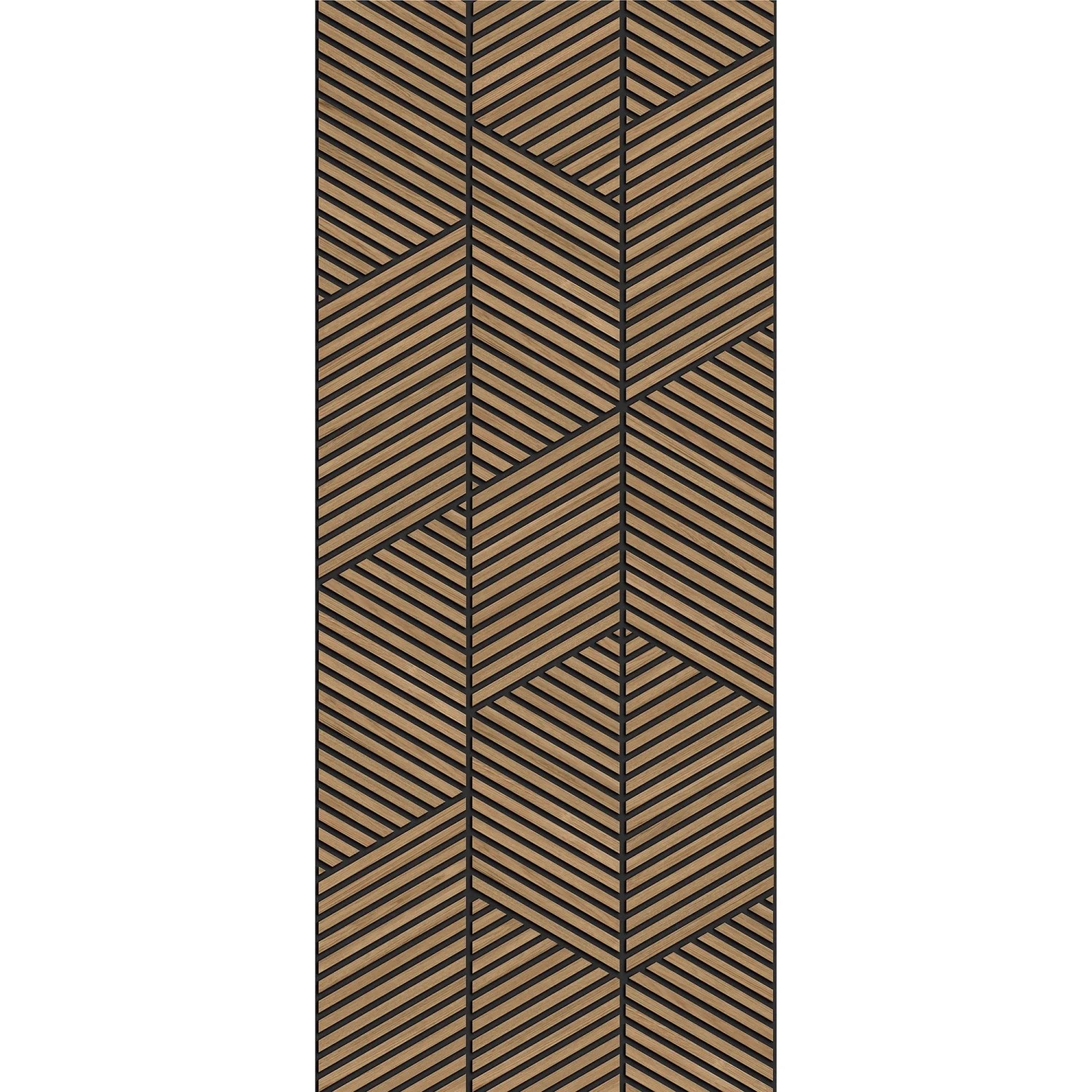 Grosfillex Wandpaneel 3D Optik Linio Graphic Light Oak 260 cm x 37,5 cm Holz