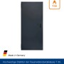 Anthrazitgraue Hörmann Mehrzwecktür H8-5, Kellertür, Stahltür, 87,5x200 cm, links/rechts