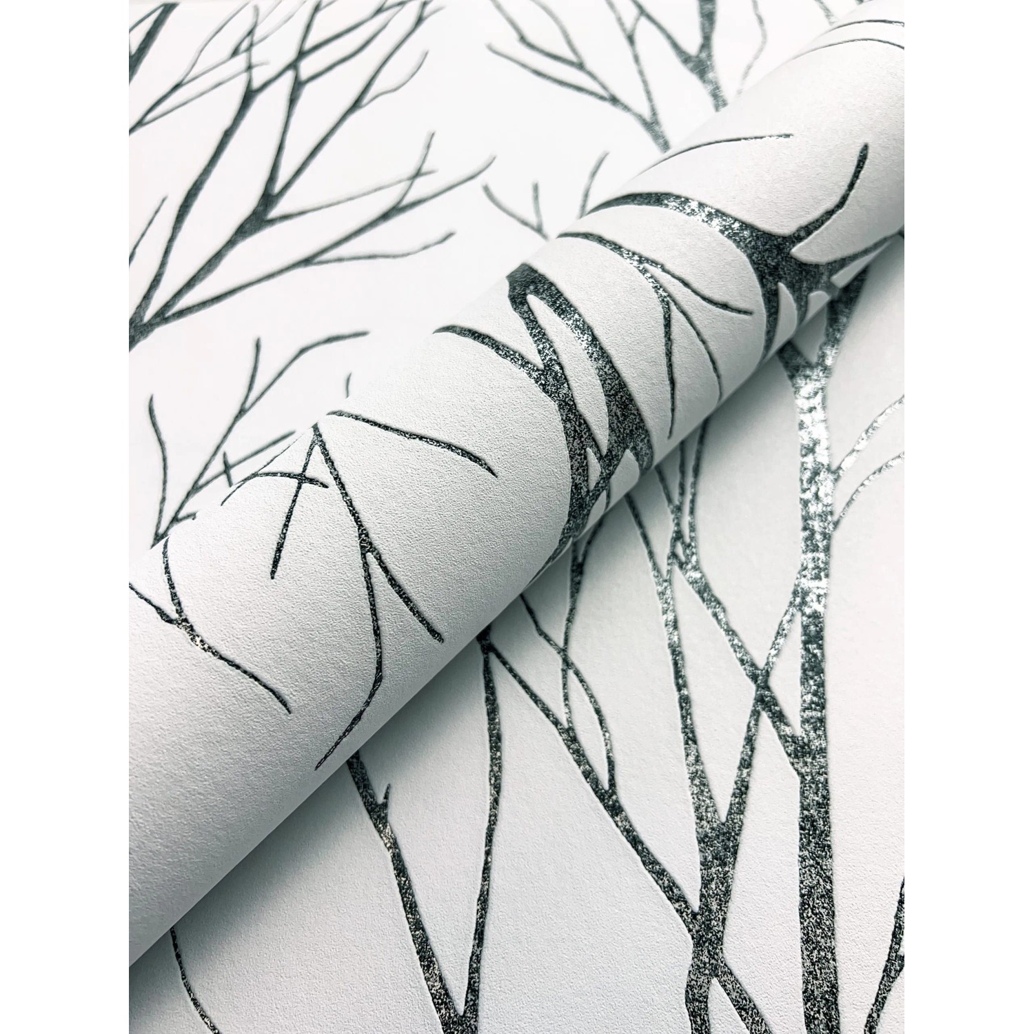 Newroom Vliestapete Spike Black Äste Floral FSC® günstig online kaufen