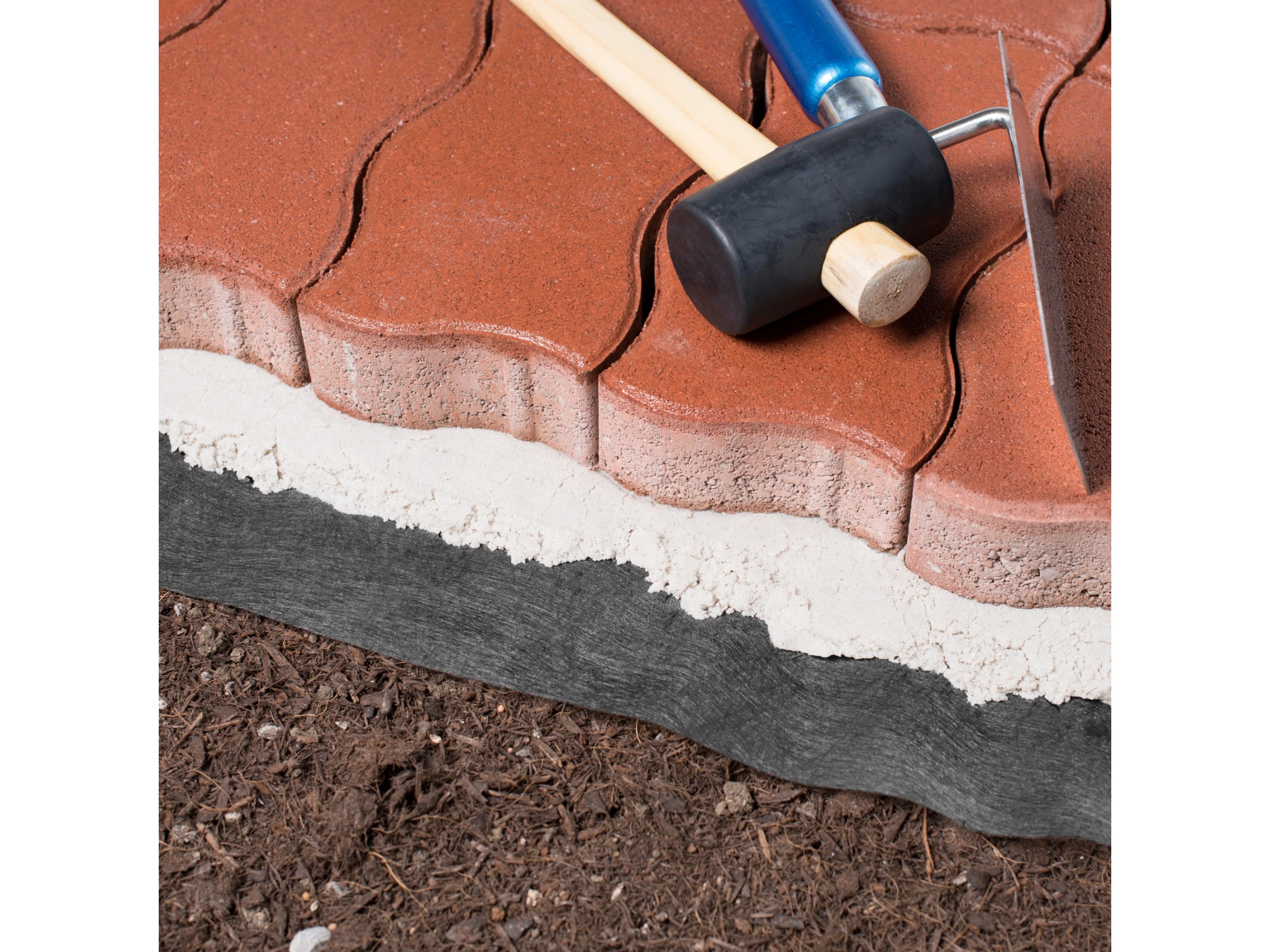 Windhager Trenn-Vlies Für Garten & Terrasse – 3 X 1 M, 130 G/m² – Gegen Unkraut & Unterspülung – Grau